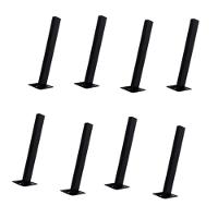 Kit 8 Suportes Parafusar Reforçado Bancada Pia Pedra Mármore - 1