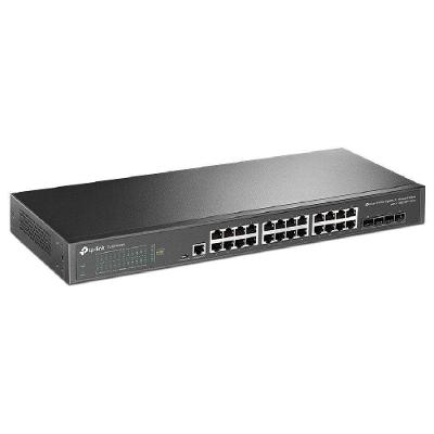 Switch Tp-link Tl-sg3428x 24 Portas Gigabit L2+ 4x10ge Sfp+ - 10/100/1000mbps