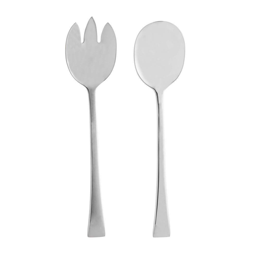 Talher Para Salada 2 Peças Berna Em Inox Wolf - 1