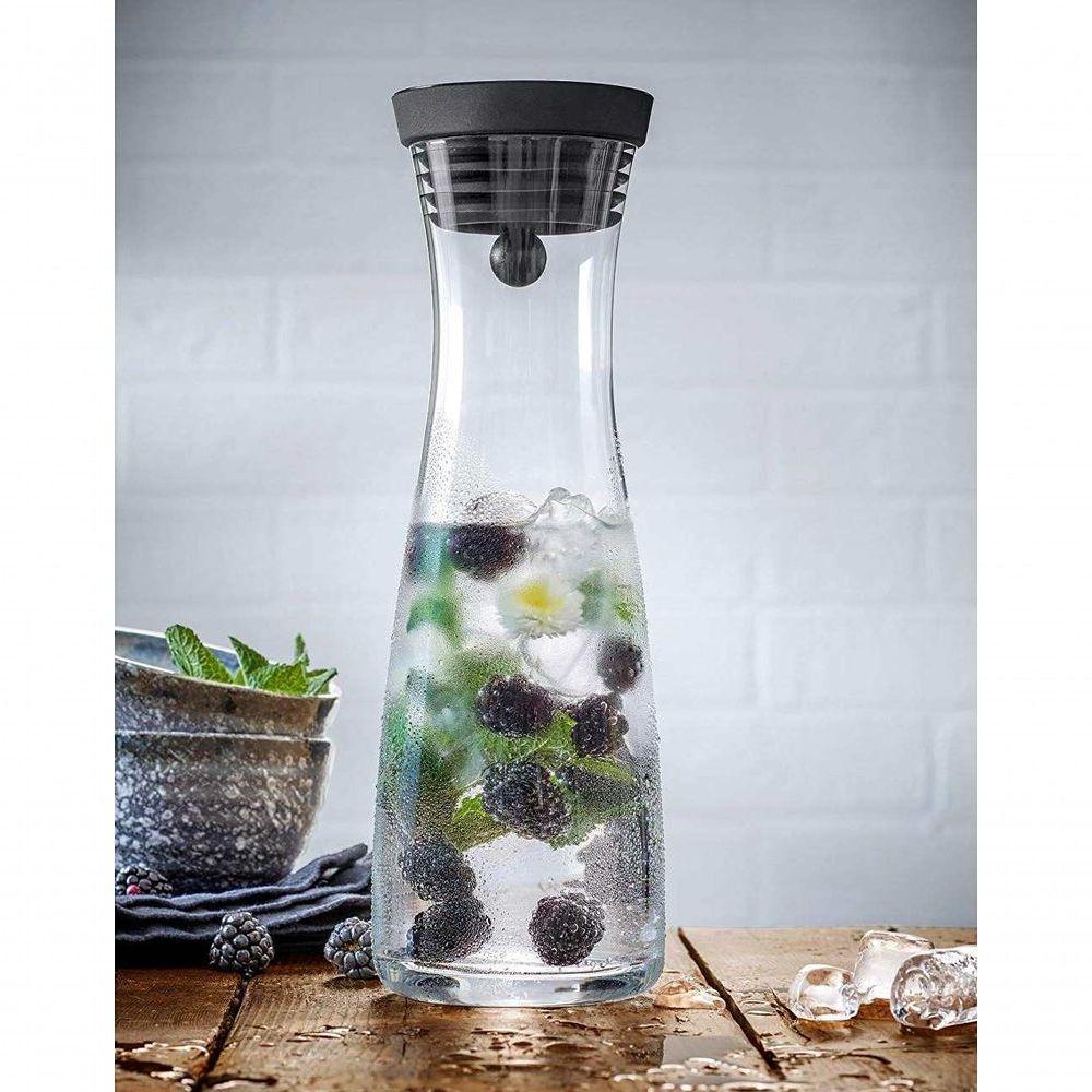 Jarra Em Vidro 1 Litro Basic Wmf Tampa Preta - 8