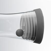 Jarra Em Vidro 1 Litro Basic Wmf Tampa Preta