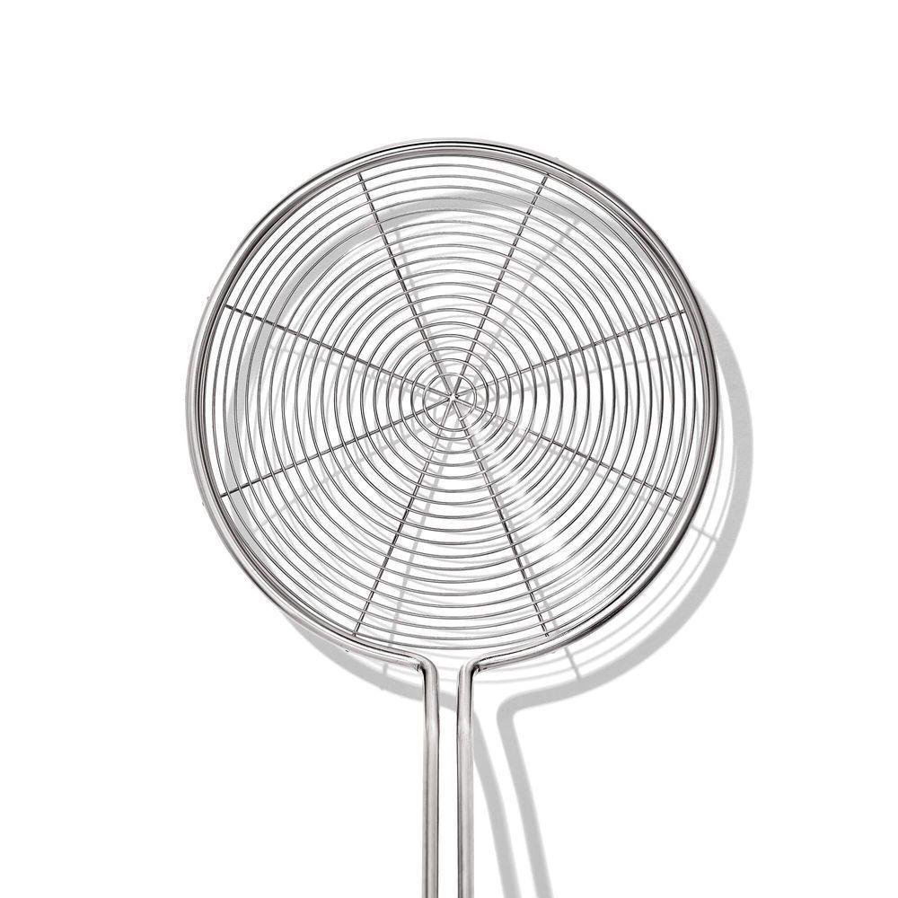 Escumadeira Com Cabo Em Aço Inox Antiderrapante 37,6cm Oxo - 6