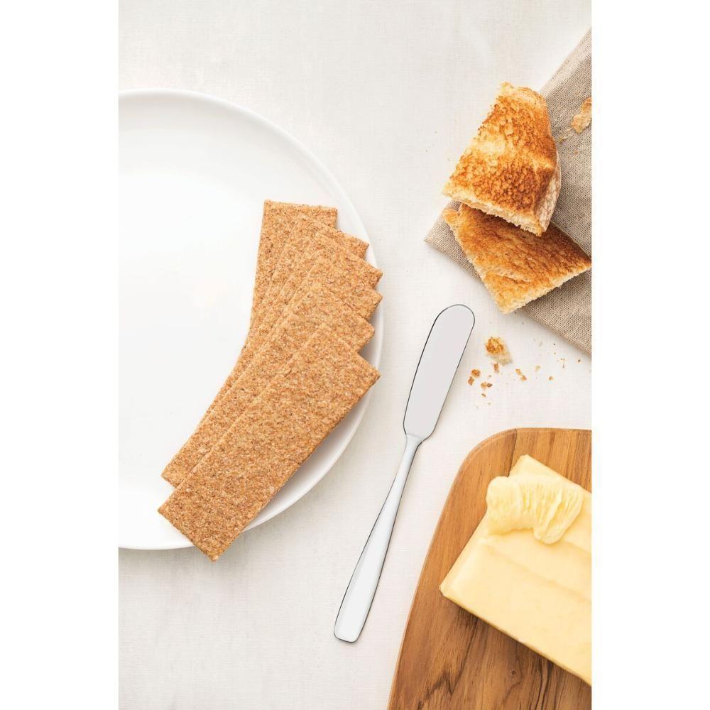 Conjunto De Espátulas Para Manteiga Tramontina Amazonas Em Aço Inox 6 Peças - 2