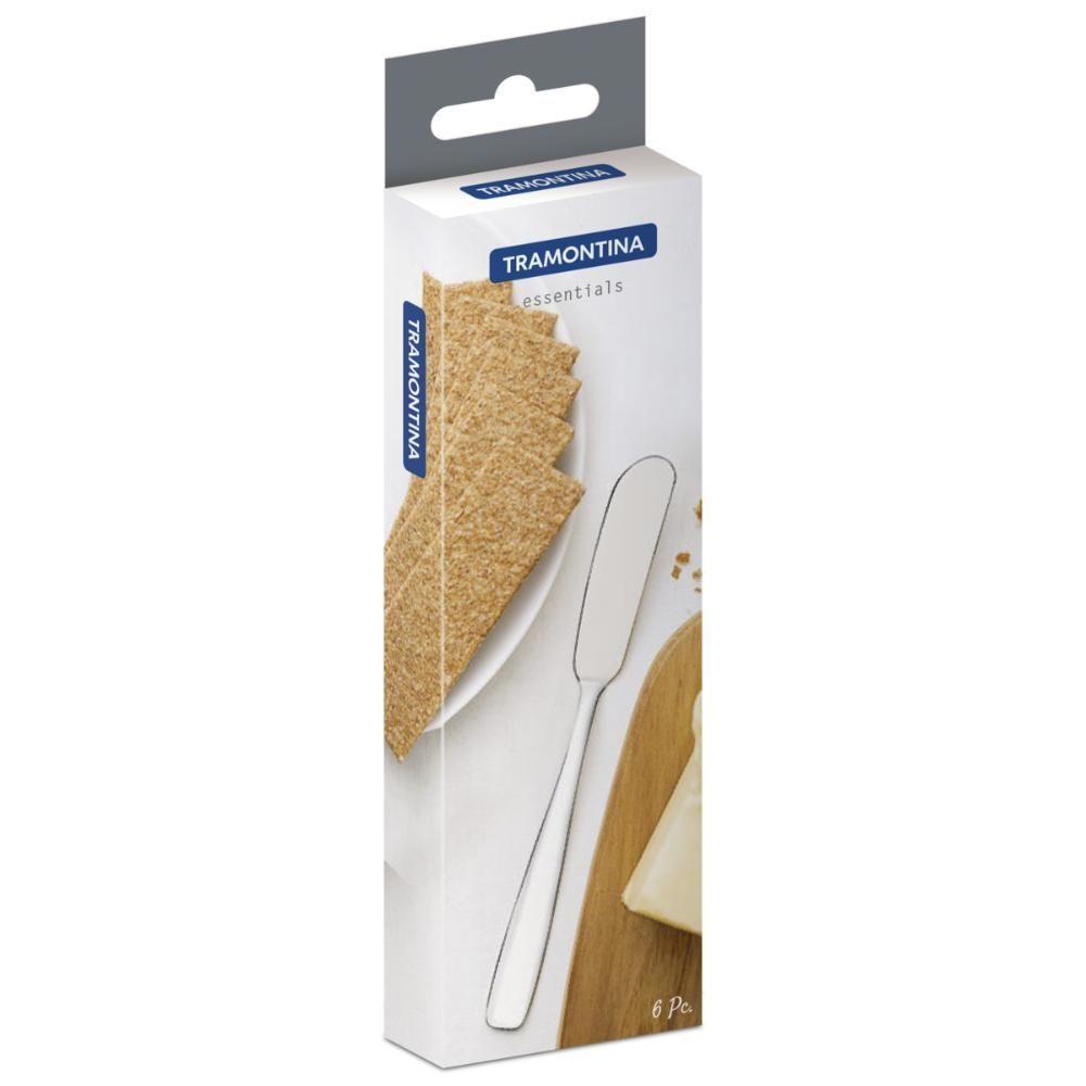 Conjunto De Espátulas Para Manteiga Tramontina Amazonas Em Aço Inox 6 Peças - 4
