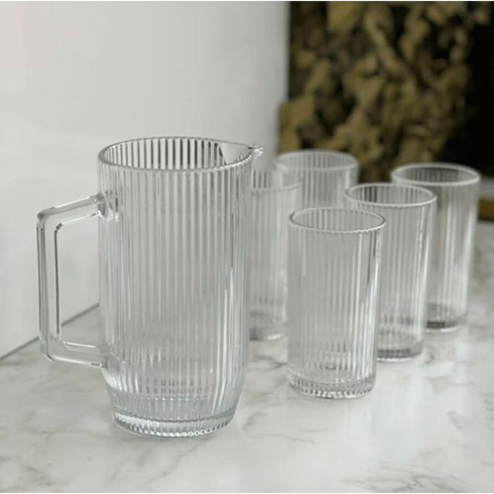 Jarra Em Vidro 1,2 Litros Graffiato - 3