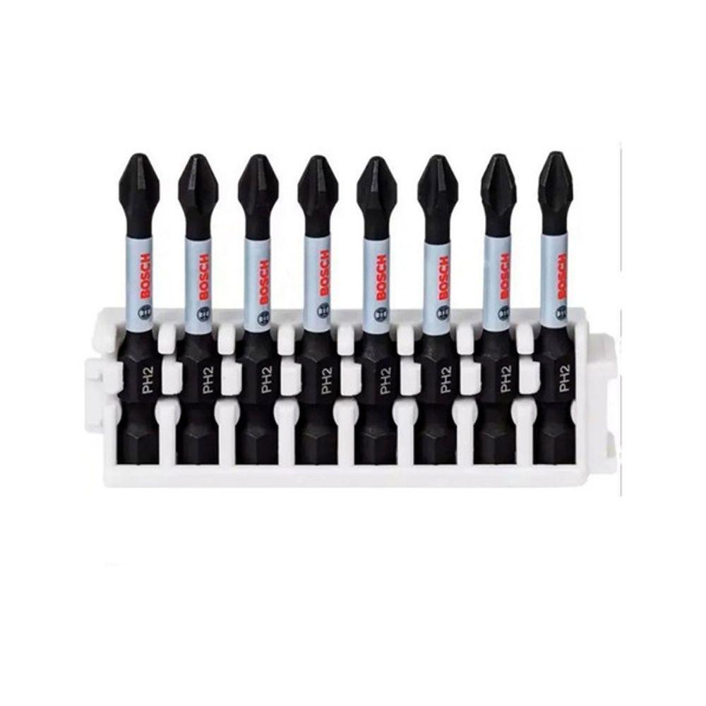 Jogo De Bits Bosch Impact Control Ph2 50Mm Com 8 Peças - 1