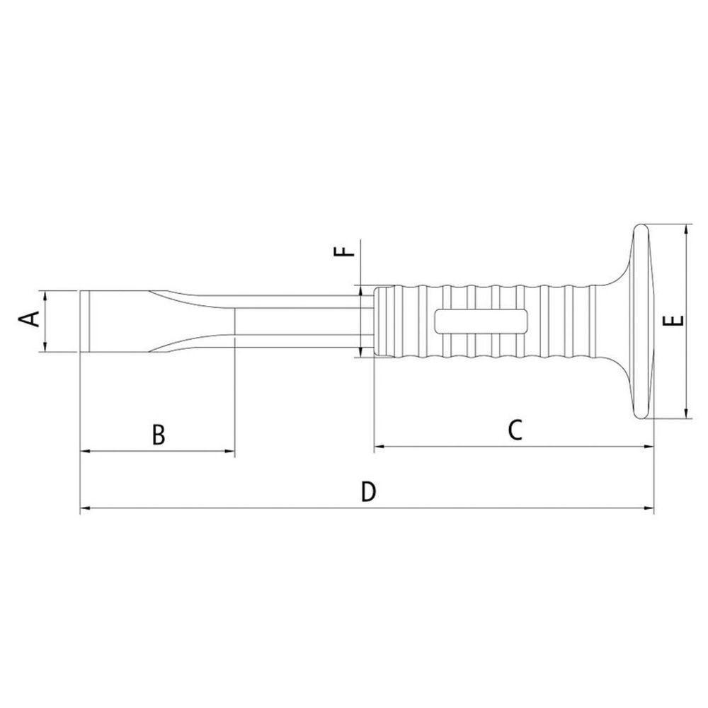 Talhadeira Com Empunhadura 8" Tramontina Pro Tramontina - 3