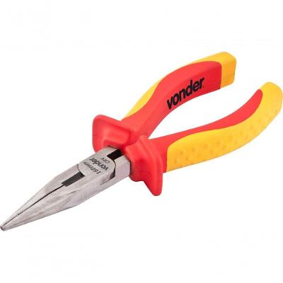 Alicate Bico Meia Cana 6.5/16" Reto Vde Isol. 1000v Vonder
