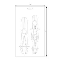 Alicates Para Restrição De Fluxo 3 Peças 6" 7" E 10" Tramontina Pro Tramontina - 2