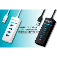 Hub Usb 3.0 Extensor 4 Portas Led Indicador High Speed Hd - 6