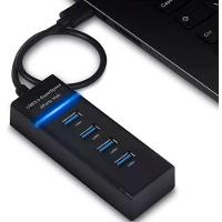 Hub Usb 3.0 Extensor 4 Portas Led Indicador High Speed Hd - 9