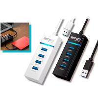Hub Usb 3.0 Extensor 4 Portas Led Indicador High Speed Hd - 10