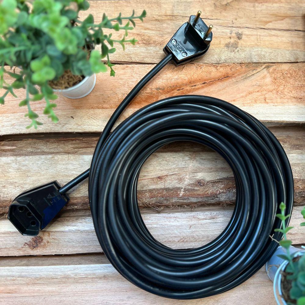 Extensão Elétrica Cabo Pp 2x1,5mm - Loja Gubler 15 Metros - 3