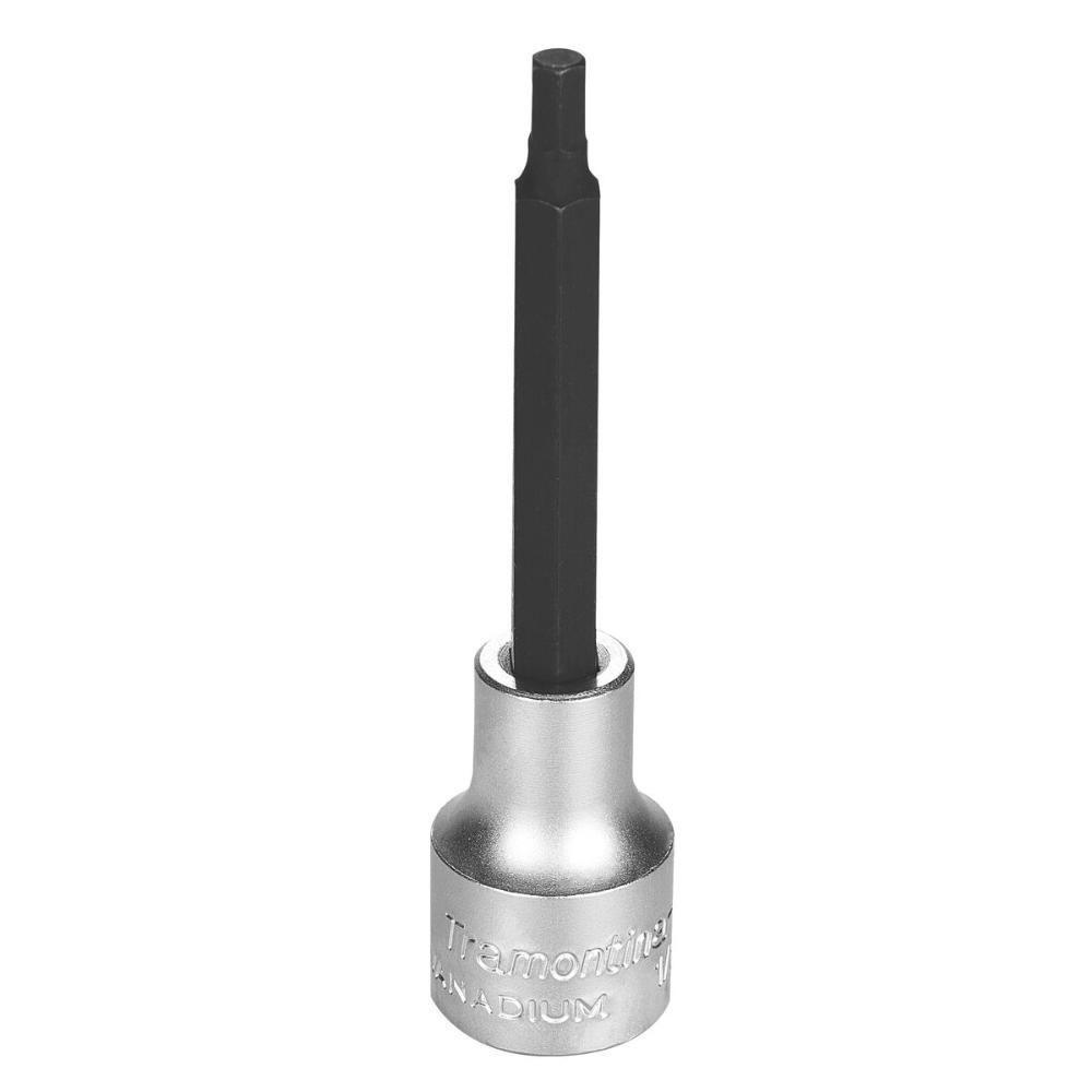 Soquete Longo Em Aço Cromo Vanadio Ponta Hexagonal 3/16 - Encaixe 1/2 Tramontina Pro - 2