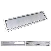 Ralo Invisivel Oculto 30cm Linear Inox Banheiro Lavabo Anti Odor Anti Inseto Seguro Resistente - 2