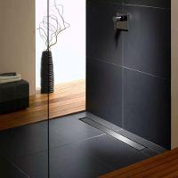 Ralo Linear Oculto Inox 40cm Banheiro Lavabo Anti Odor Anti Inseto Invisivel Resistente Seguro - 8