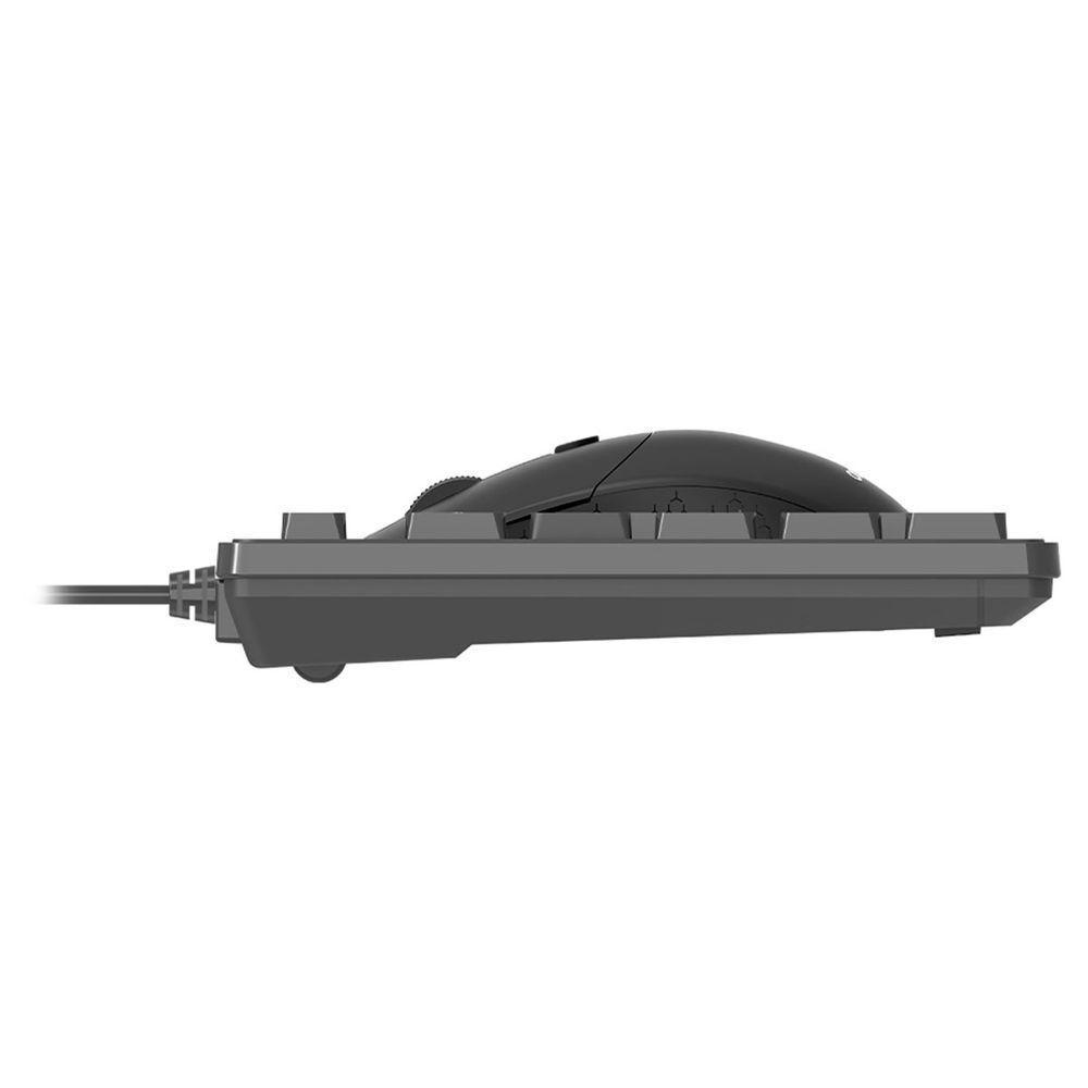 Kit Teclado E Mouse Lecoo, Usb, Abnt2, 2400dpi, Preto - Cm102 - 5