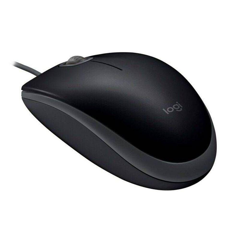 Mouse Usb Logitech M110 Preto - 2
