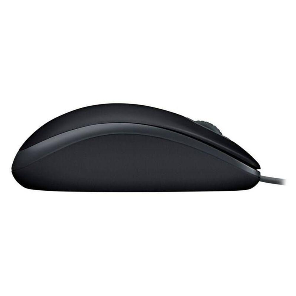 Mouse Usb Logitech M110 Preto - 3