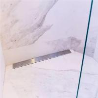 Ralo Linear Oculto Inox 40cm Banheiro Lavabo Anti Odor Invisivel Anti Inseto Resistente Seguro - 9