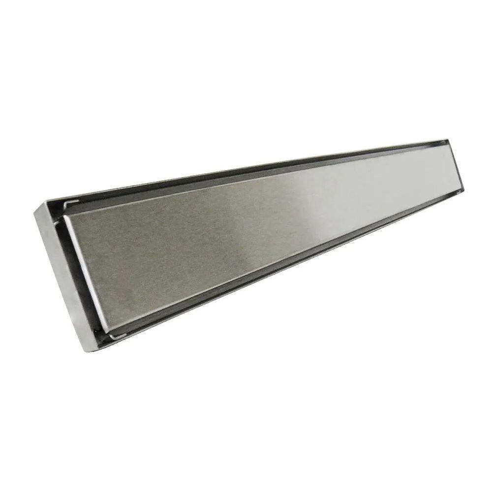 Ralo Oculto Linear Invisivel 60cm Inox Anti Odor Anti Inseto Banheiro Lavabo Resistente Seguro - 4