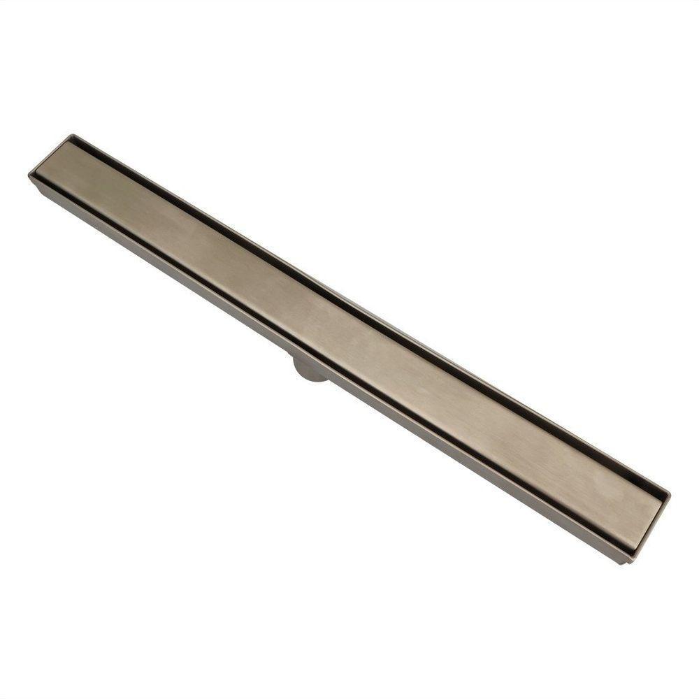 Ralo Oculto Duplo Linear 70cm Inox - 1