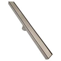 Ralo Oculto Duplo Linear 70cm Inox