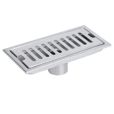 Ralo Linear 20cm Aço Inox Banheiro Anti Odor Anti Inseto Area Externa Lavabo Piscina Quintal