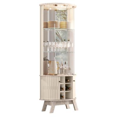 Cristaleira Com 2 Prateleiras Placência Calacata Off White