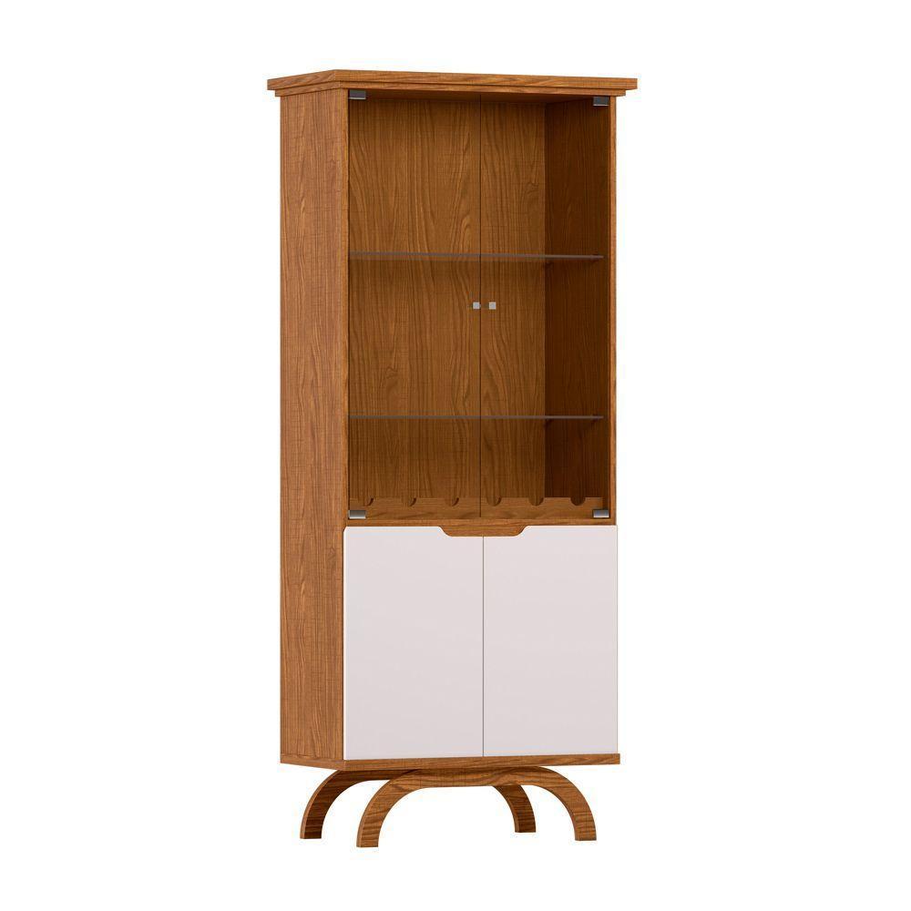 Cristaleira Para Sala De Jantar 4 Portas Vicenza Ype Off White - 3