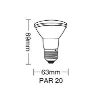 Lâmpada Led Par20 38º 9w - Nordecor 6000k (branca) - 5