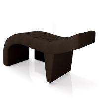 Maca De Estética Para Massagem Cílios Fixa Lash Estofada Com Escada Pu Marrom G83 - 2