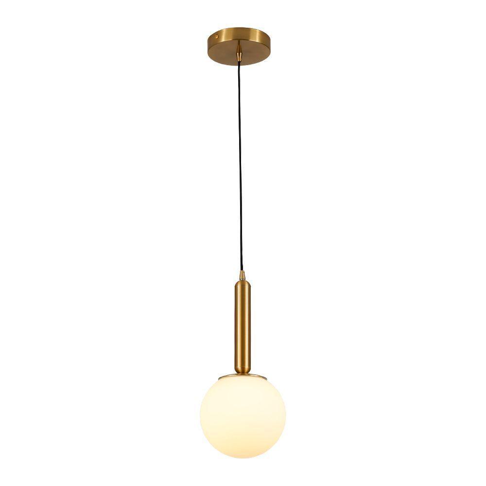 Lustre Pendente Skylight Basic 3123 G9 Bivolt Dourado/branco - 3