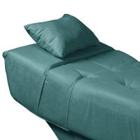 Maca Estofada Para Clínica De Estética Facial Com Capitonê Ciano - 5