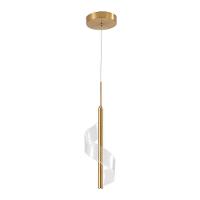 Lustre Pendente Skylight Mast 3066 Led Bivolt Dourado / Translucido - 3