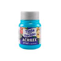 Tinta Para Tecido Fosca 37ml Acrilex Azul Celeste - 1