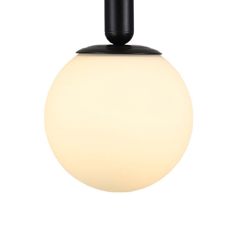 Lustre Pendente Skylight Basic 3123 G9 Bivolt Preto/branco - 4
