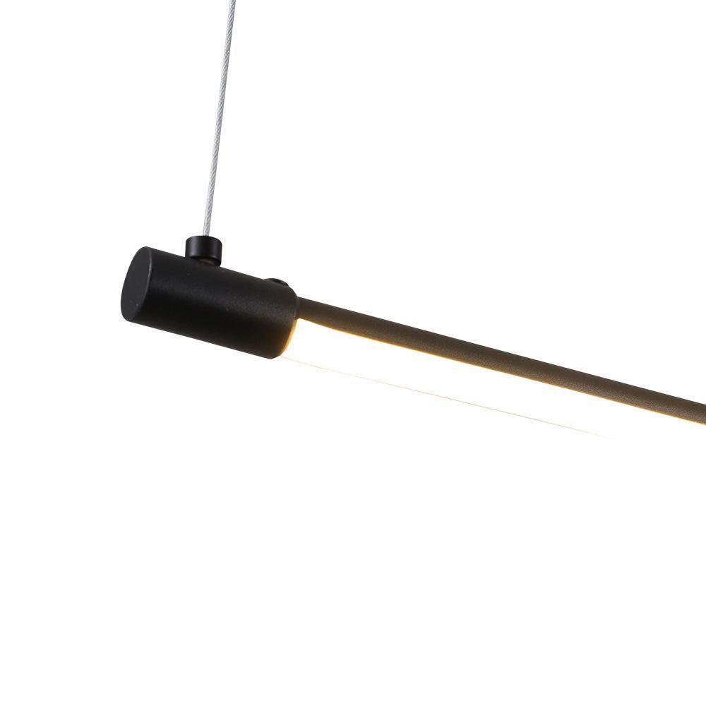Lustre Pendente Skylight Swing 4031 P Led Bivolt Preto - 4