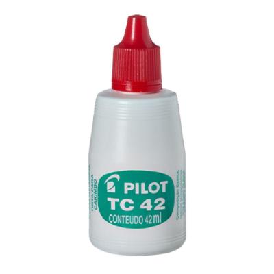 Tinta Tc42 Para Carimbo 42ml Pilot Vermelho