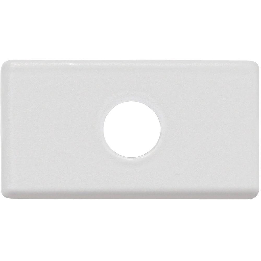 Kit 6un Módulo Tampo Com 1 Furo 9,5 Mm Tramontina Branco Tramontina - 1