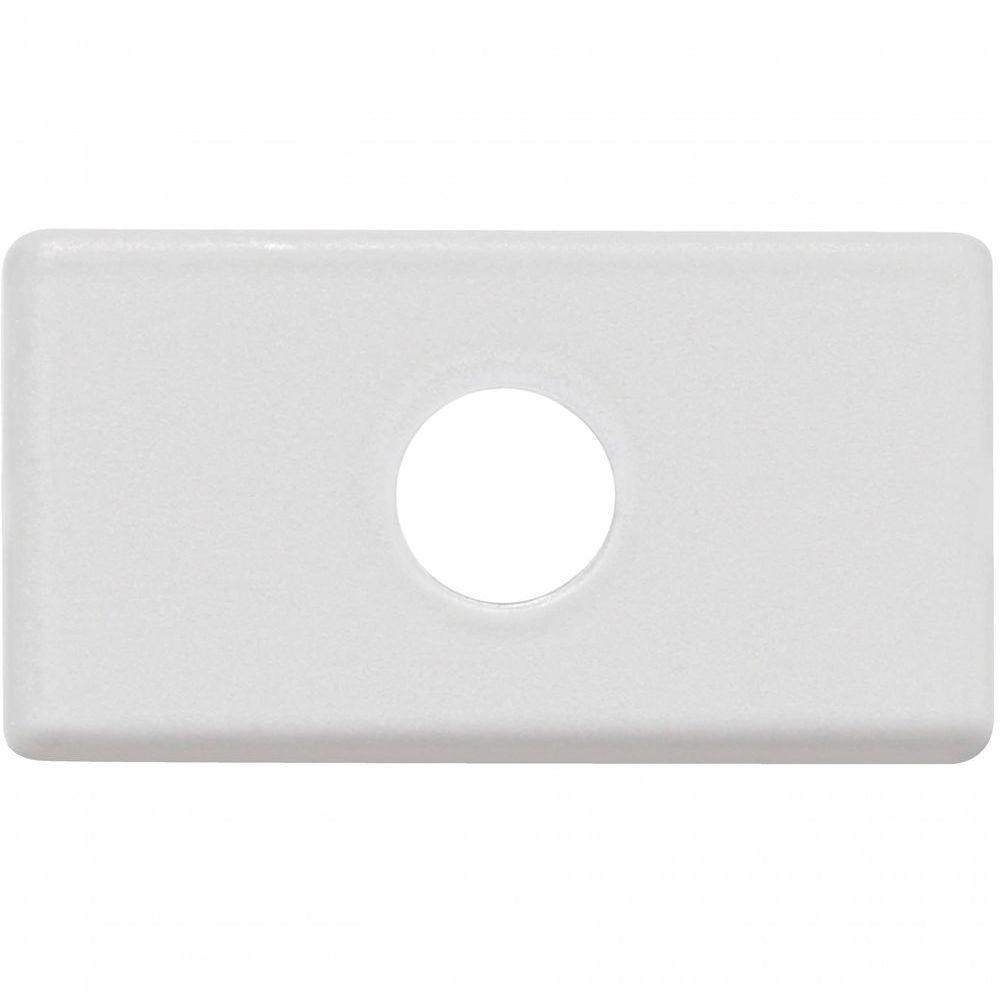 Kit 6un Módulo Tampo Com 1 Furo 9,5 Mm Tramontina Branco Tramontina - 2