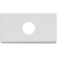 Kit 6un Módulo Tampo Com 1 Furo 9,5 Mm Tramontina Branco Tramontina - 1