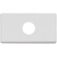 Kit 6un Módulo Tampo Com 1 Furo 9,5 Mm Tramontina Branco Tramontina - 2