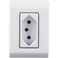 Kit 3 Caixa Sobrepor 1 Tomada 2p+t 10a 250v Tramontina Liz - 1