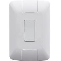 Kit 20 Conjunto 4x2 Com 1 Interruptor Bipolar Tramontina 10a - 1