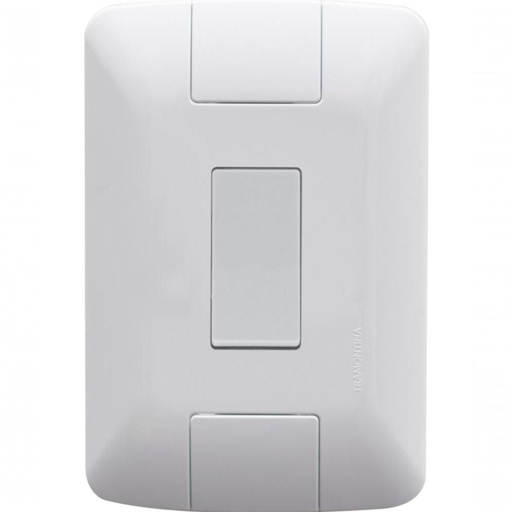 Kit 8 Conj 4x2 Interruptor Simples Tramontina 6a 250v - 1