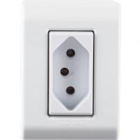 Kit 6 Caixa Sobrepor 1 Tomada 2p+t 10a 250v Tramontina Lizflex - 1