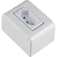 Kit 9 Caixa Sobrepor 1 Tomada 2p+t 10a 250v Tramontina Liz - 1