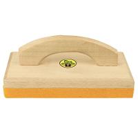 Desempenadeira Madeira Com Base Espuma Tramontina Sem Dentes Com Cabo Madeira Tramontina - 1