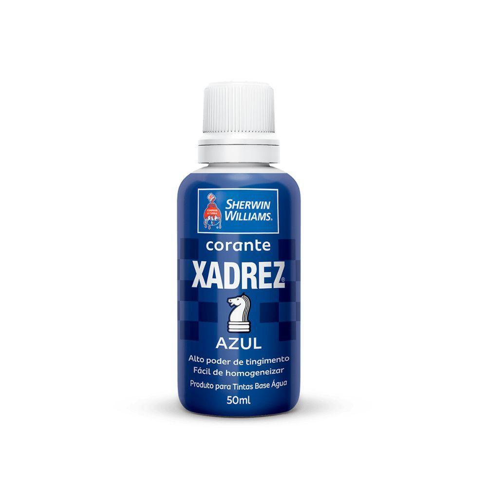 Corante Liquido Xadrez 50ml - Sherwin Williams Azul - 1